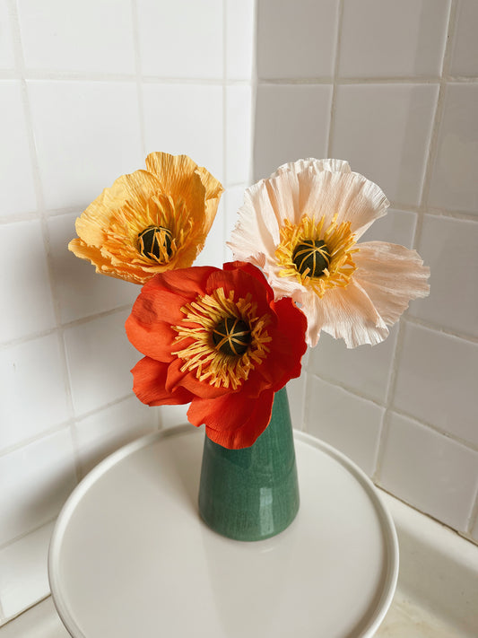 Crafts and Coffee: Crepe Paper flowers
