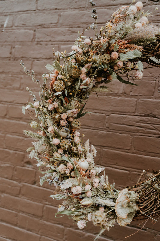 Dried Floral Wreath Workshop
