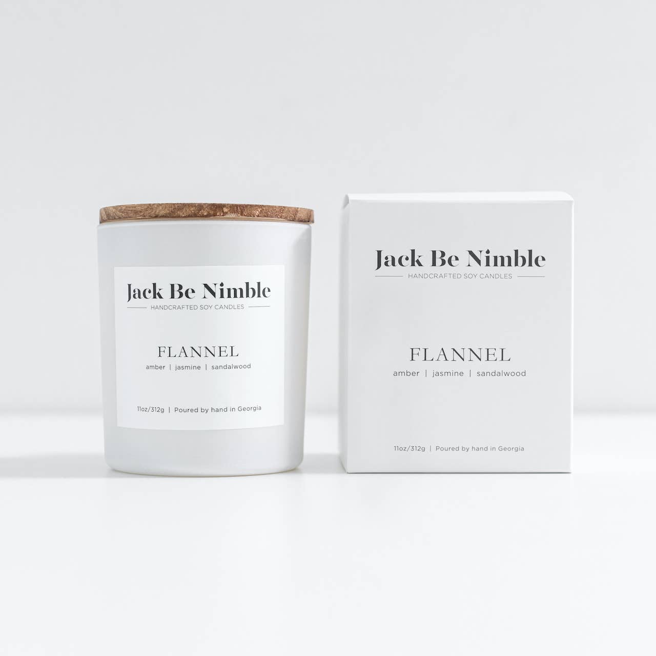 11oz Flannel Soy Candle