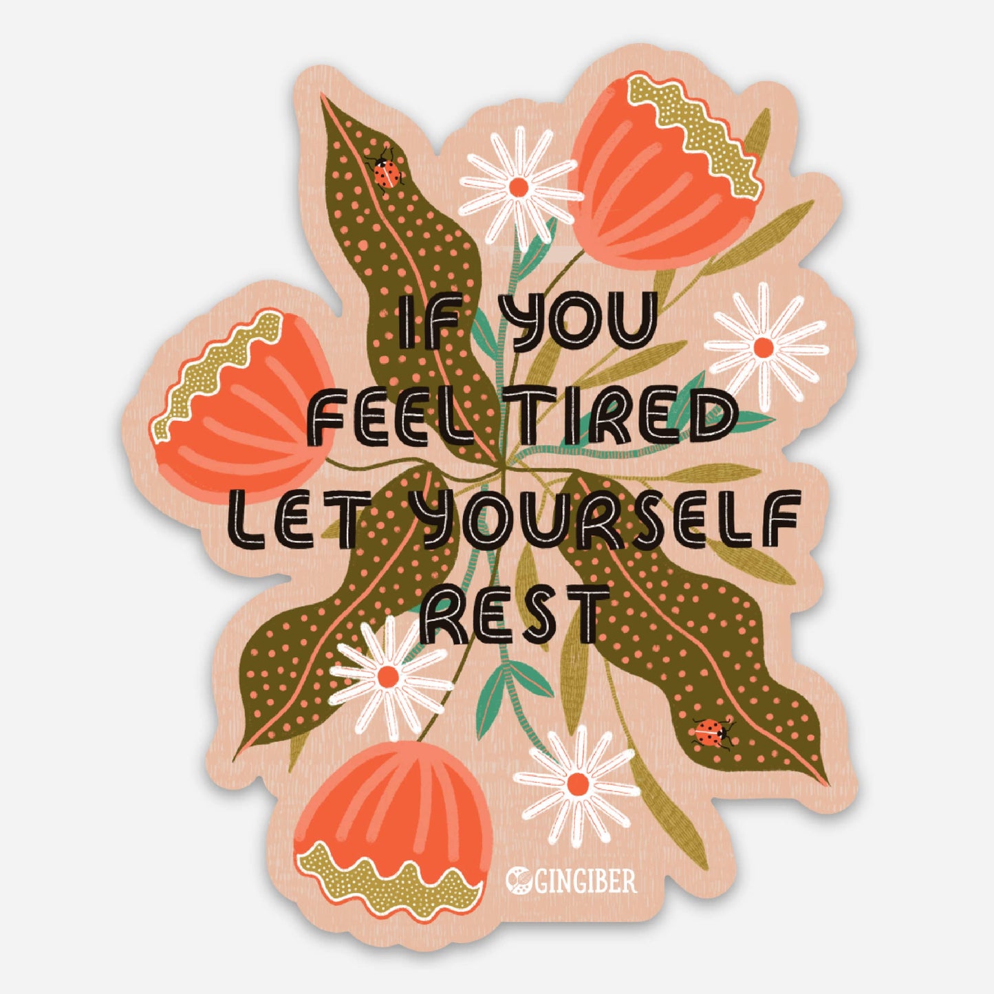 Let Yourself Rest Sticker