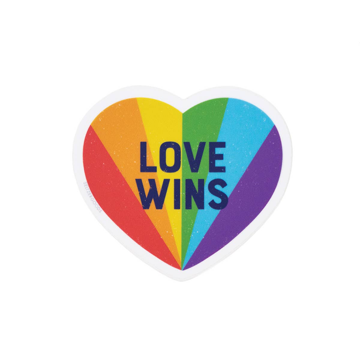 Love Wins Heart Sticker