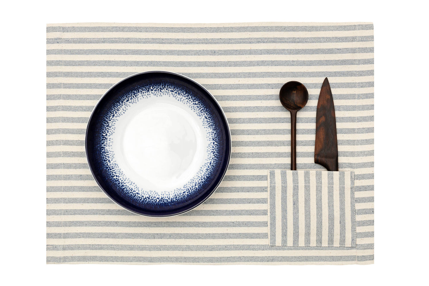 Placemats - Striped with Pocket