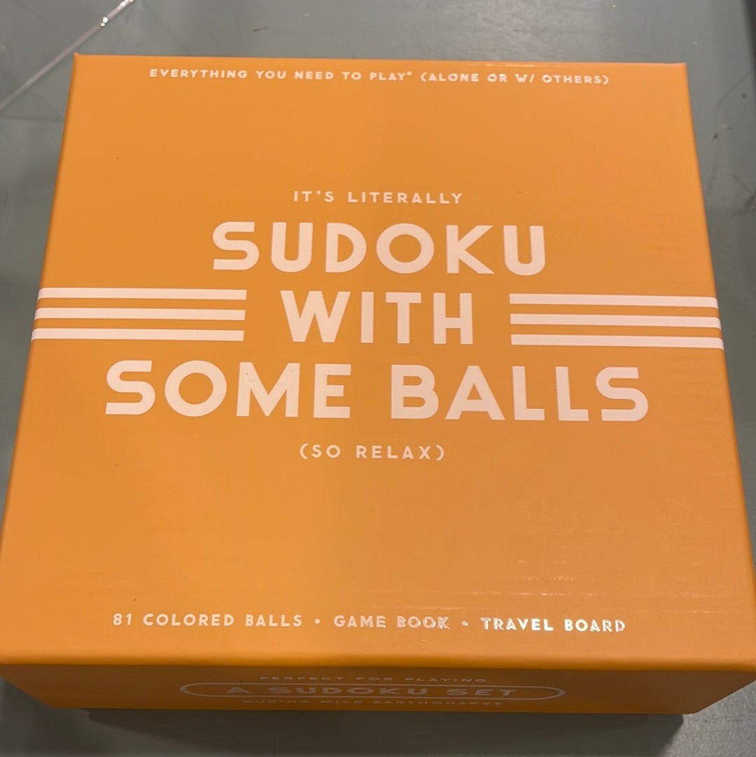 Sudoku with some balls